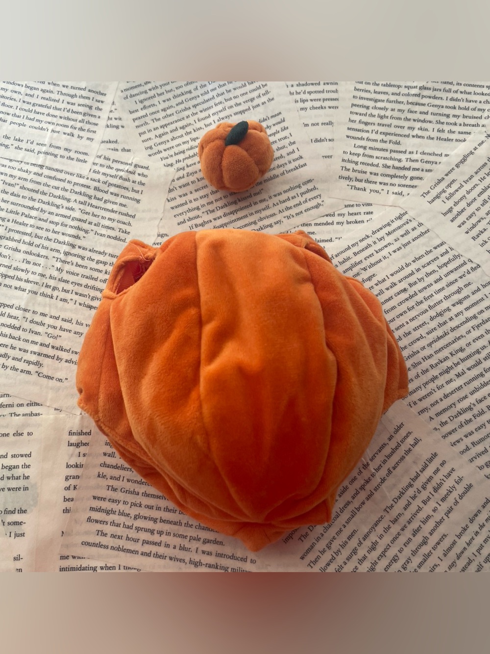 Plushie Pumpkin Costume